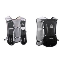 오니지 등산 백팩 트레킹 마라톤 트레일러닝 조끼 5L E913S, 블랙