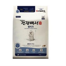 건강백서 전연령 생선 말티즈 기능성사료, 23개, 3.9kg