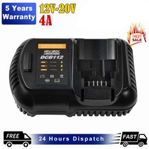 디월트충전기 dewalt 디월트 호환 DCB184-XE 6Ah 9Ah 18V/20V XR 리튬 이온 무선 슬라이드 배터리 DCB182 DCB184 DCB205-2 DCD/DCF/D, [01] Charger