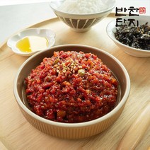 반찬단지 비빔낙지젓 500g 젓갈 밑반찬 반찬, 단품