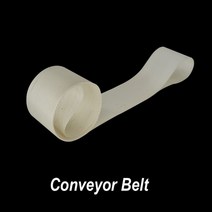 콘베어로라 컨베어AL롤러 컨베어롤러 원활한 컨베이어 벨트 내마모성 화학 섬유 소재 자동, 40mm 흰색, 1개, 1036mm