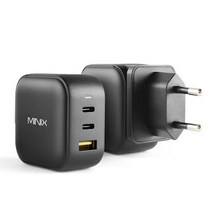 MINIX NEO P1 USB-PD / QC3.0 66W 3 포트 Gan 소재 고속충전기 전세계 호환플러그 기본제공