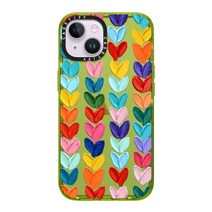 CASETiFY Impact iPhone 14 케이스 [4X 군용 등급 낙하 테스트 / 2.5m 보호] - 컬러 클라우드: A New Thing is On The Way Jessi
