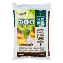 복합비료 한번에 17-6-6 / 20kg 고추 감자 마늘 생강 밑거름 웃거름 추비 바스코팜, 1개