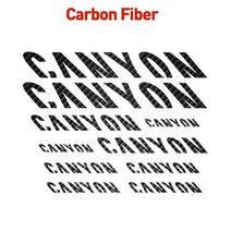 반사 캐니언 스티커 Cinelli 도로 자전거 산악 스티커 MTB 바퀴 데칼 보호 부품, Carbon Fiber_L 35.1cm X 27.6cm