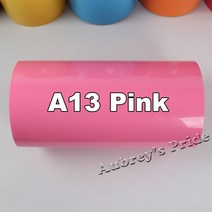 평판프레스 열전사100x10/12 cm ("x40") PVC 열전달 비닐 열 프레스 기계 절단 플로터 커터 티셔, 08 Pink A13