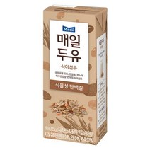요즘살림 매일 두유 식이섬유 190ml 24팩, 상세페이지 참조