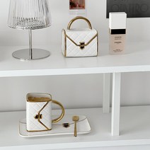 인마이백 머그컵+트레이스푼세트 2colors, 화이트