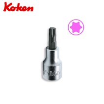 일본 코켄 고겐 코겐 1/2인치 별 비트소켓 복스알 4025 전장 60mm, T70
