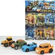 또봇 미니변신 (스페셜) 미니카 자동차 소방차 경찰차 슈퍼카 4종