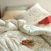 인휴 채화모달누비베개커버