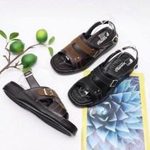 마티니 가죽 남성 샌들