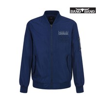 뱅뱅 공용 자수 장식 스테디움 점퍼