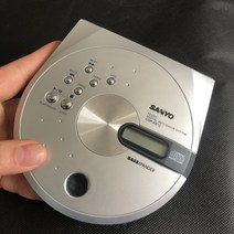 CD플레이어 빈티지 투명 휴대용CD플레이어 씨디플레이어 시디플레이어 워크맨 고음질 디스크, H, 단일사이즈