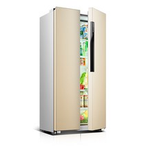 독일 양문형냉장고 에너지 효율 공냉식 서리방지 508L, 460L 크로스 도어 골드