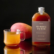 [조선청과] 제주애플망고 안동생강청 원액 350ml, 3개