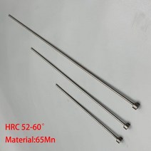 스냅핀 R핀 고정핀 1mm OD 1*100 1x100 1*150 1x150 1*200 1x200 65Mn HRC60 원형 팁 플라스틱 사출 부품 금형 스트레이트 펀칭 이젝터 핀10, 한개옵션1, 02 12 Pieces 1x150mm