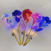 [특가이벤트]LED 홀로그램 오로라 장미 꽃 기념일 어버이날 스승의날 생일 칠순 선물 축하 인테리어소품 G-08, 5.화이트