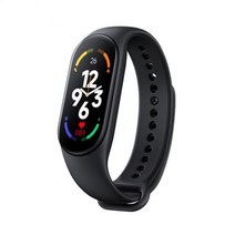 심박계 자전거 GPS 속도계 m7 스마트 팔찌 컬러 스크린 블루투스 4.0 스포츠 피트니스 스마트 시계 심박수 혈압 모니터 스마트 전자 제품, 검은색