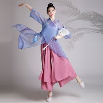클래식 무용 수련복 상하 세트 상의 민족무용공연 위클리치마 고전 무신운사 의녀 무공복 한복