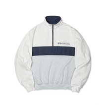 DIMITO MT HALF ZIP SWEATSHIRTS WHITE YE