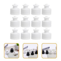 30 Pcs Replacement Water Bottle Caps Plastic Bottle Lid Water Bottle Lid for Plastic Replacement, 01 White