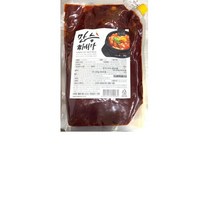 [더착한푸드]만능찌개장(한식원 2K) 식자재마트 대용량 업소용 찌개소스 찌개장 김치찌개 매운탕찌개장, 2kg, 1개