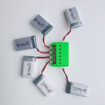 SYMA X5C / X5SW / X5SC 공용 드론 배터리 충전기 6구, 혼합색상