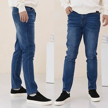 남성용 ~38사이즈 빅사이즈 감탄스판 히든밴딩 청바지 스판 팬츠 801