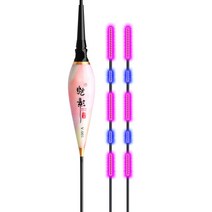 루키드 현영 민물전자찌 V 보라색 LED 전자찌 민물 낚시찌 눈이 편한 예쁜 전자찌, V-002, 1개