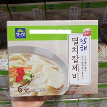 면사랑 남해 멸치칼제비 180gx6, 180g x 6개입