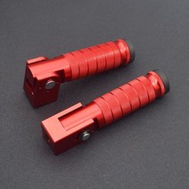 Yadi Emma Tailing 전기 자동차 중앙 축 수정 접이식 페달 009 A7 Maverick Luyuan 페달 플러그에 적용 가능, 레드 페어