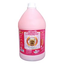[한정수량 특가행사] 미라클 퍼피용 샴푸린스 4L 애견미용샵용, 1개