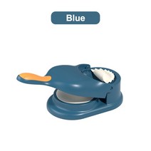가정용 제빵 발효기 새로운 귀여운 2 In 1 만두 메이커 기계 DIY 반죽 프레스 스킨, 02 Blue, 02 Blue