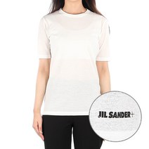 [질샌더] (JPPU707510 WU248308 100) 여성 반팔 티셔츠