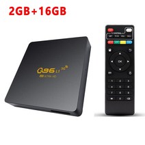 새로운 Q96 L1 스마트 TV 박스 안드로이드 10 Amlogic S905L2 쿼드 코어 24G 와이파이 4K UHD 셋톱 박스 4GB 64GB 플레이어 H265 스마트 IPTV, 1.미국 플러그  2GB16GB
