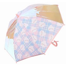 몰랑이 블링블링 반짝이 캐릭터우산 홀로그램 우산 (ML0044)