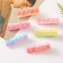 곰젤리 핀 6종세트 초간단 똥머리 밴드 당고 헤어 가발 집게 올림머리 비녀 바나나 망 똑딱 웨딩 뒤꽂이 단발 셀프