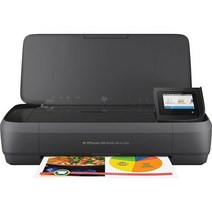 HP 무선 및 모바일 인쇄 기능이 있는 OfficeJet 250 올인원 휴대용 프린터 알렉사와 함께 작동(CZ992A), Printer