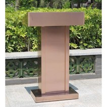 교수대 강의 테이블 발표대 조립식 교탁 연설대, 실버
