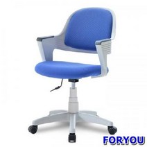 ForU970 마노 화이트 학생 사무의자 체어 인테리어의자 업무의자카페의자 새학기의자, 블랙