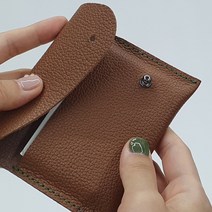 솔트리지 가죽공예 부자재 단추 솔트레지 흑니켈 6mm 5P