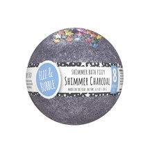 Fizz & Bubble 쉬머 배스 밤 차콜, 1개, 184g