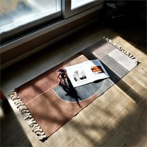 긴 사각 방바닥매트 거실 아이방 워셔블 빈티지 러그 식탁, 선택옵션