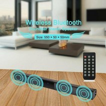 사운드바 soundbar wall mount speaker 홈 시어터 smart tv, 4 스피크 드라이버