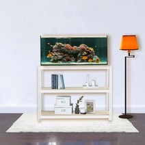 어항받침대 튼튼한 축양장 3단 400 x 300 x 900, 블랙