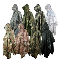 겨울 낚시복 낚시 바지 재킷 fishing suits 집 밖의 군 통기성 위장 판초 밀림 전술적 인 비옷 조류 관찰 하이킹 사냥 정장 여행 비옷, 우리 4 색 숲, 한 사이즈