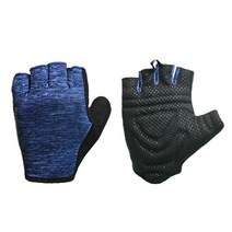 편안한 착용감 부드러운 레져용 장갑 블루 스포츠소품 헬스용장갑 기타헬스용품 벤치프레스용장갑 헬스, L