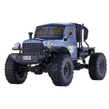1:10 불파이터 RC 자동차 원격 제어 클라이밍 오프로드 모델 차량 시뮬레이션 4WD 픽업 트럭 성인용, 파란