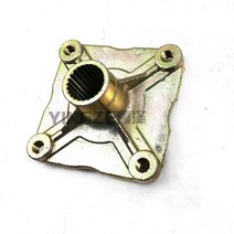 고카트 DIY 사륜 고 카트 UTV 버기 24 톱니 스터드 ATV 리어 액슬 휠 플랜지 허브